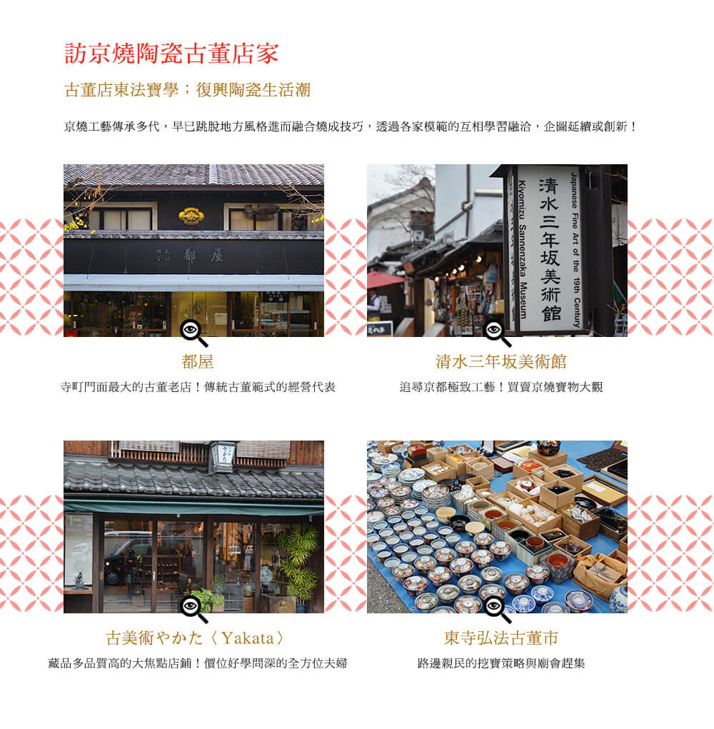 訪京燒陶瓷古董店家