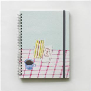 實心美術【寫旅行】筆記本 15號 台中人三明治