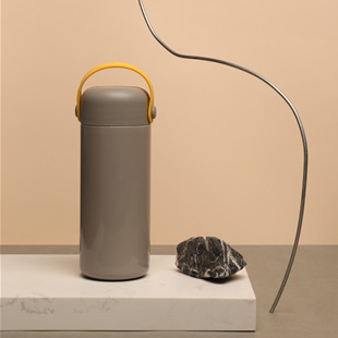 莫蘭迪提手保溫瓶450ml